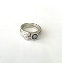 Stacking Diamond Ring Set