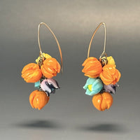 Orange Blooms Everywhere Earrings