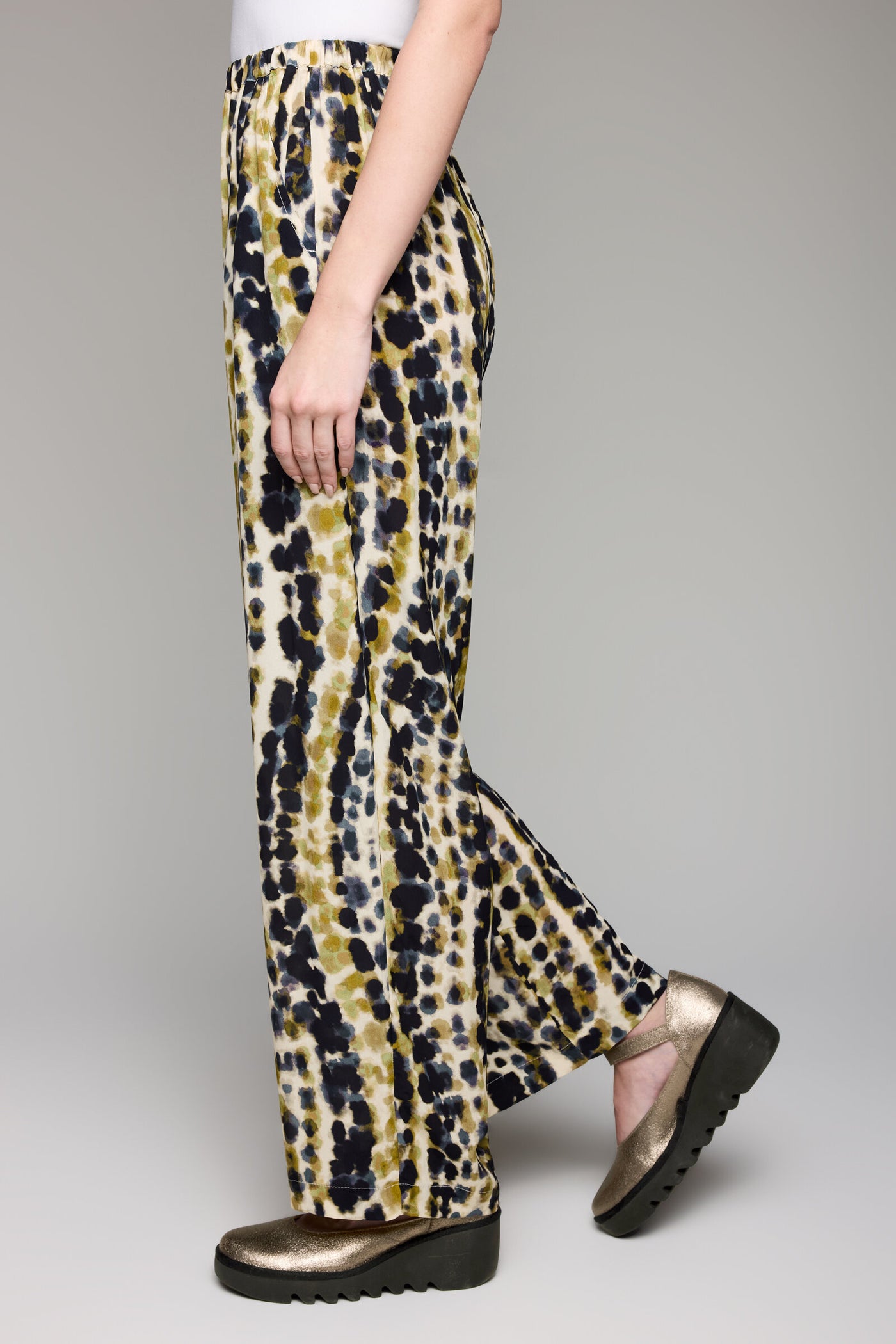 Crepe Patterned Pant