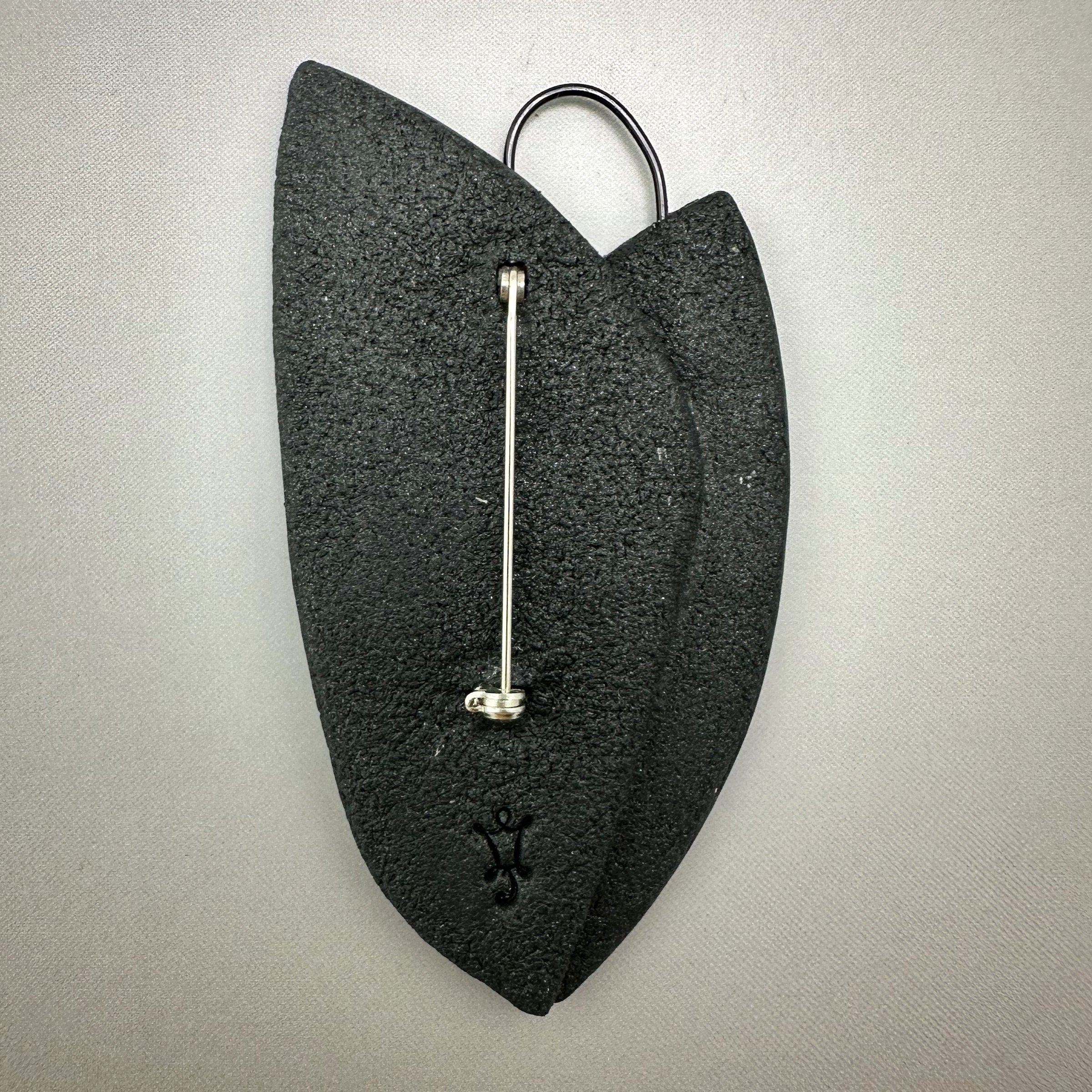 Modern Botanical Brooch