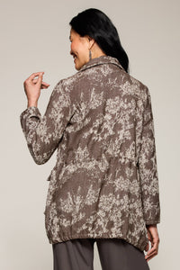 Blossom Jacquard Anorak Jacket