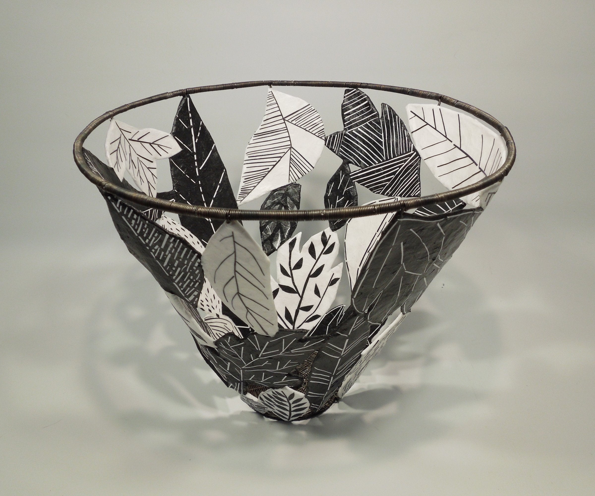 Winter Leaf Basket