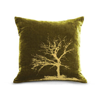 gold on moss