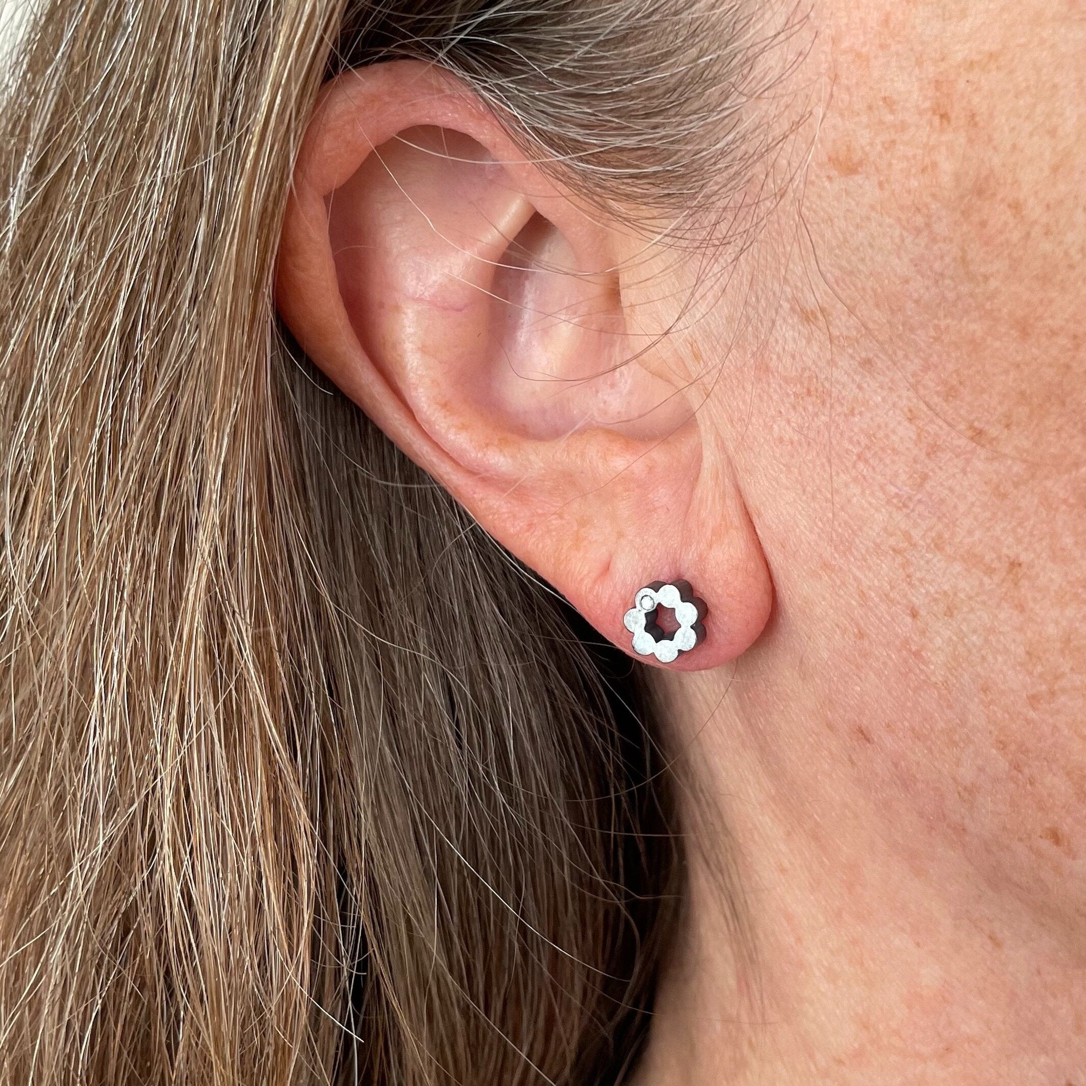 Tiny Circles Earrings