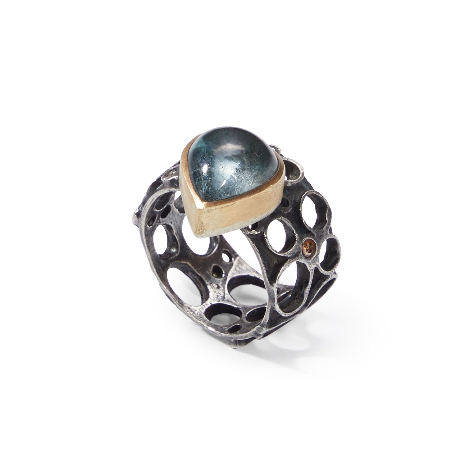 Bejeweled Hive Ring