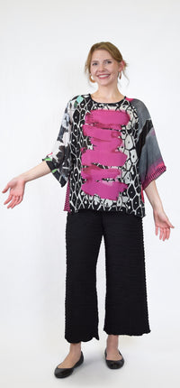 Graphic Turnaround Top
