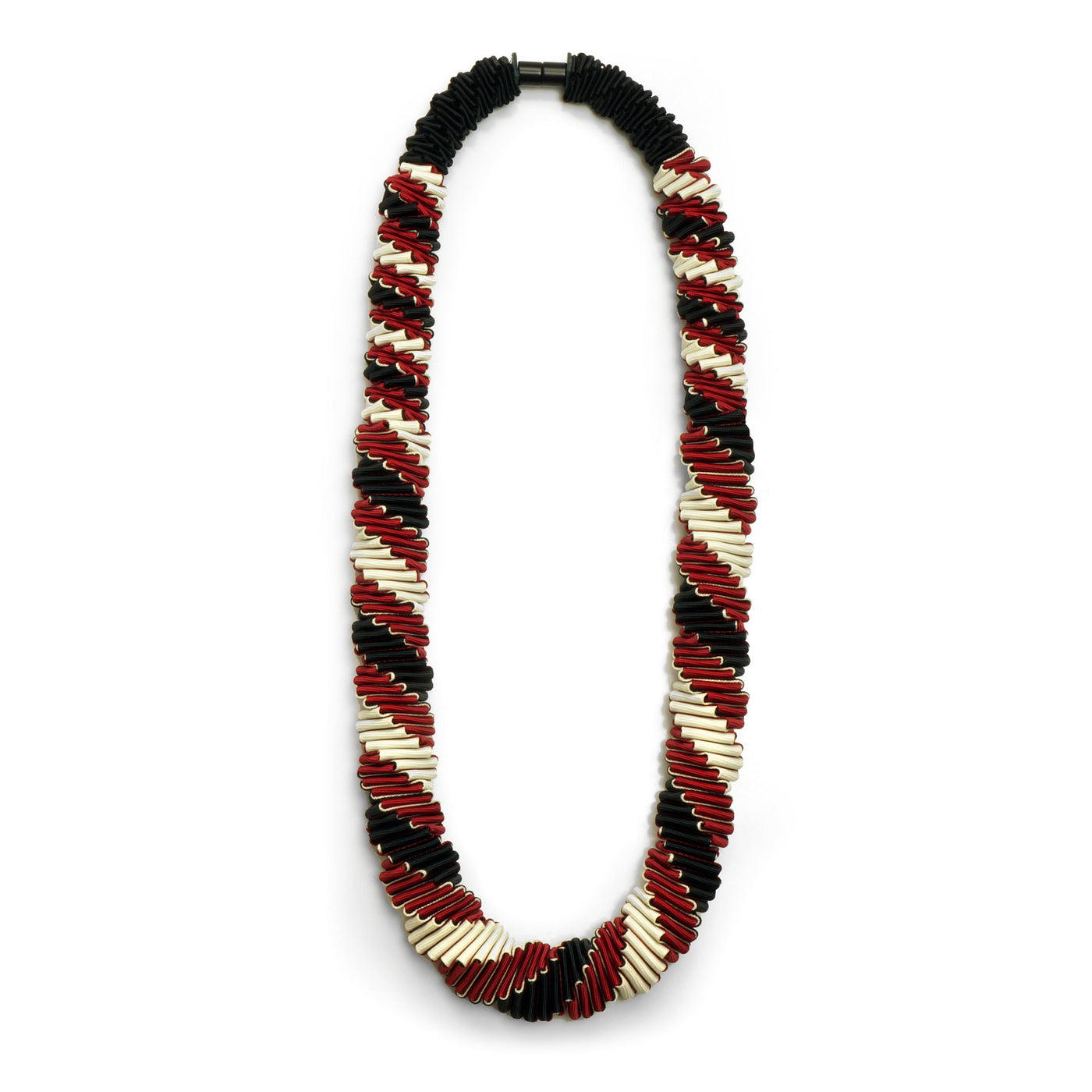 26"L, Red, White, & Black
