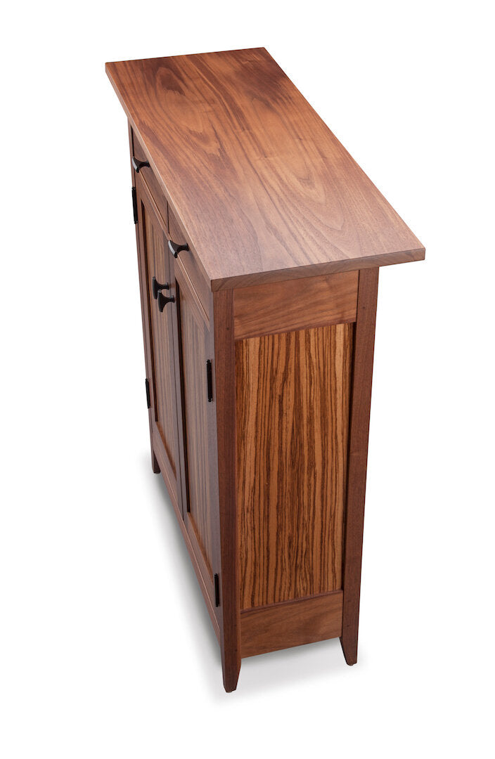 Zebra Two-Drawer Side Cabinet