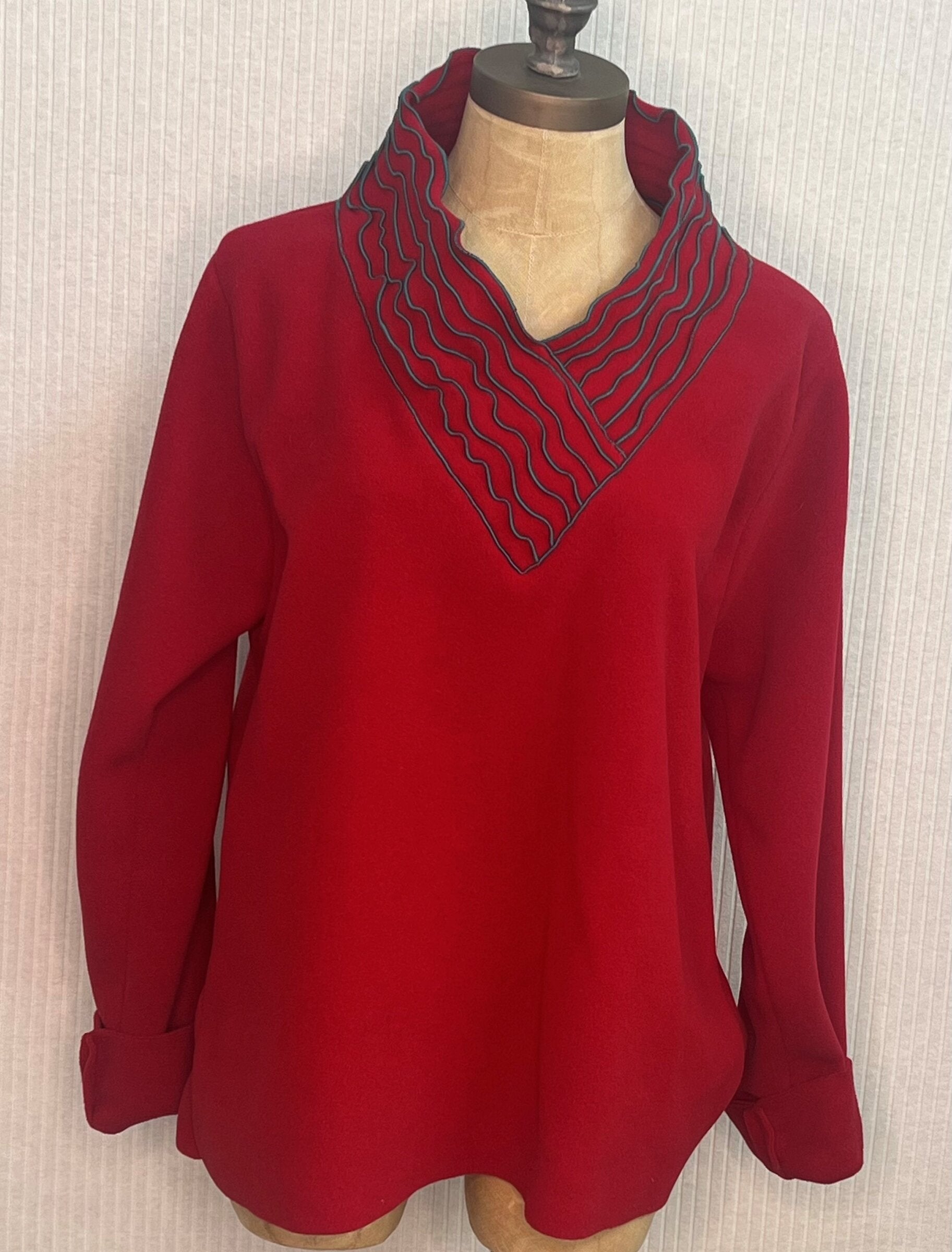 Fleece Lines Top