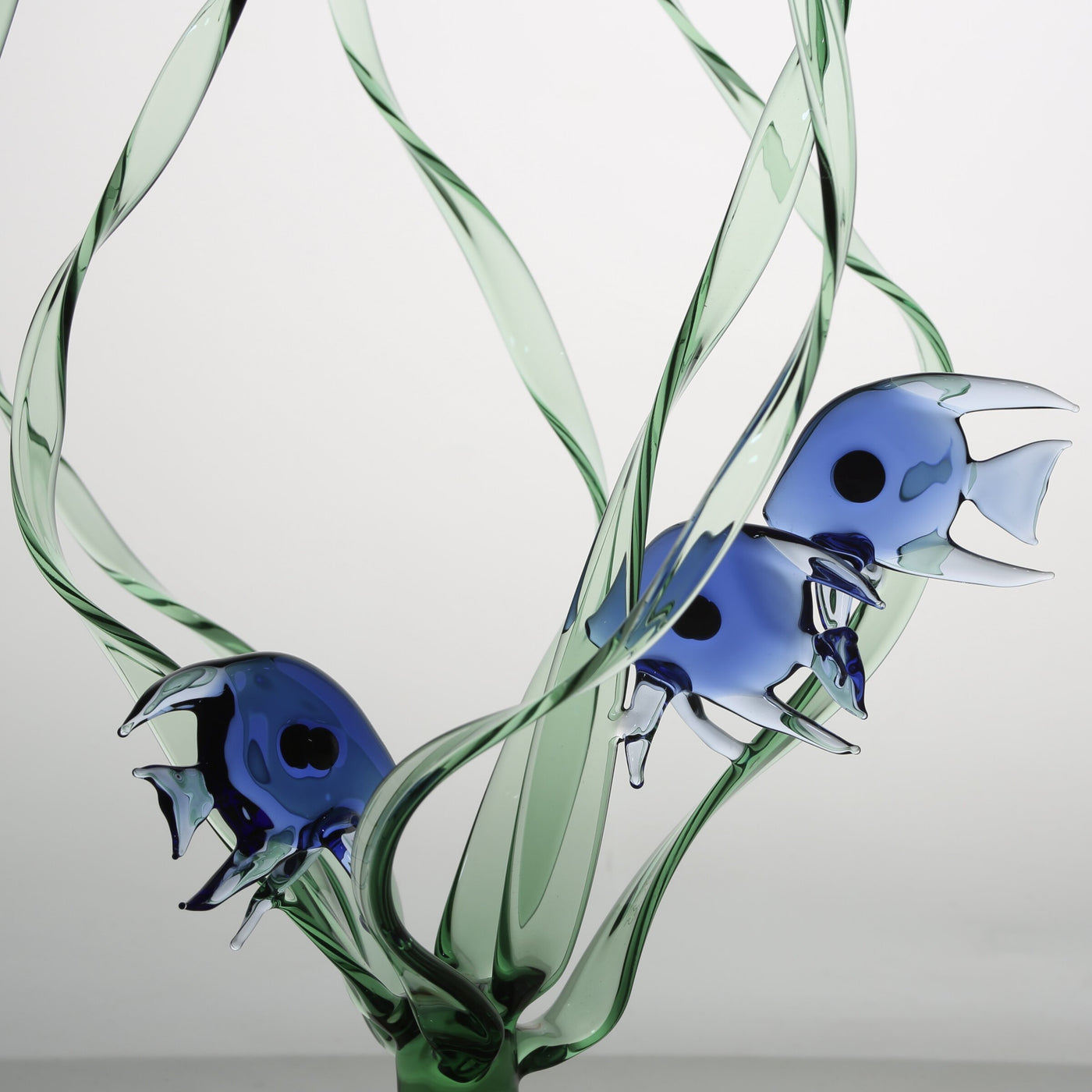 Seagrass Trio, Blue Fish