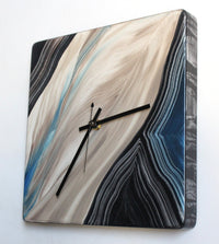 Square Wall Clock in Glacier