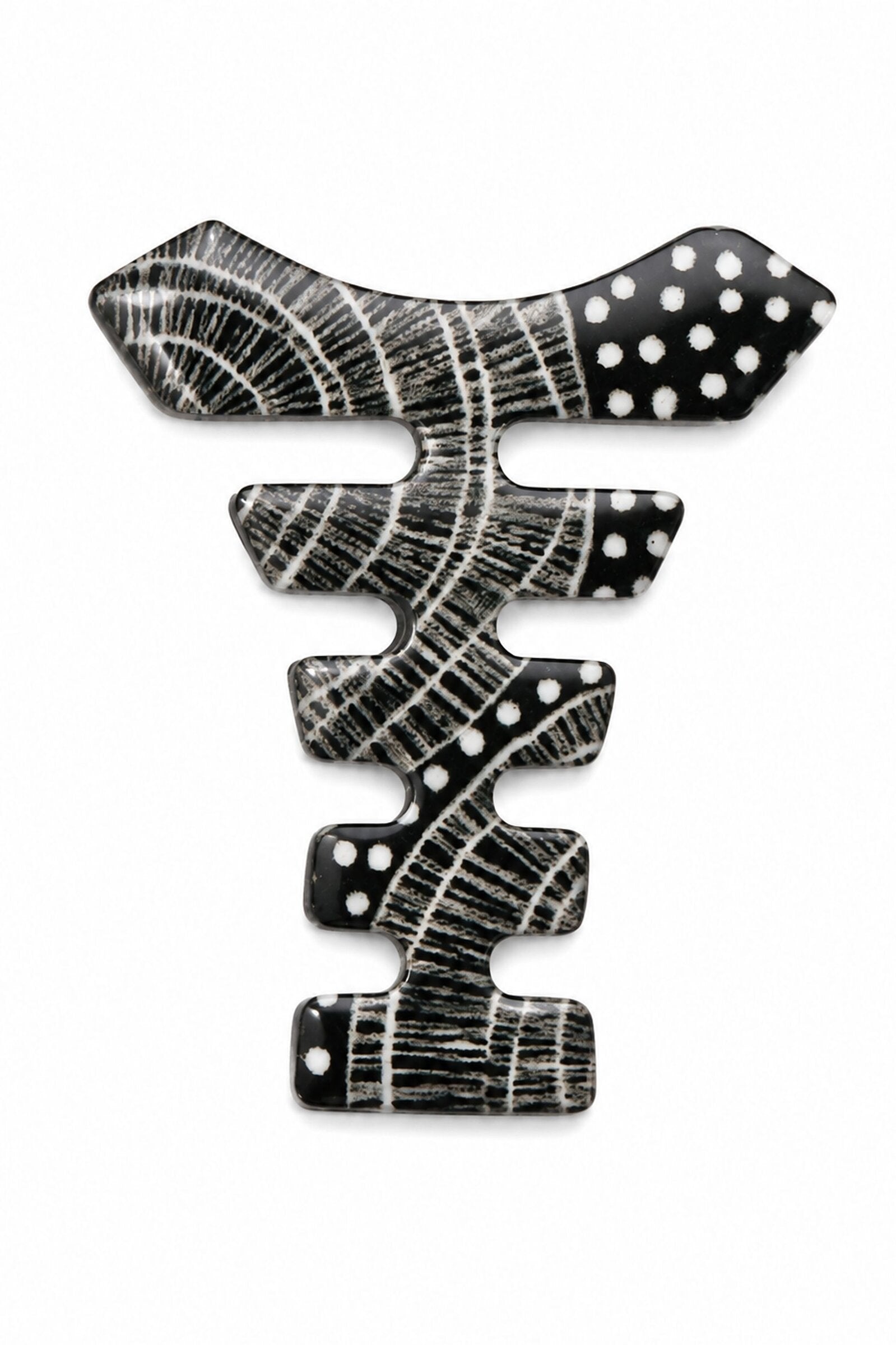Lines & Dots Brooch