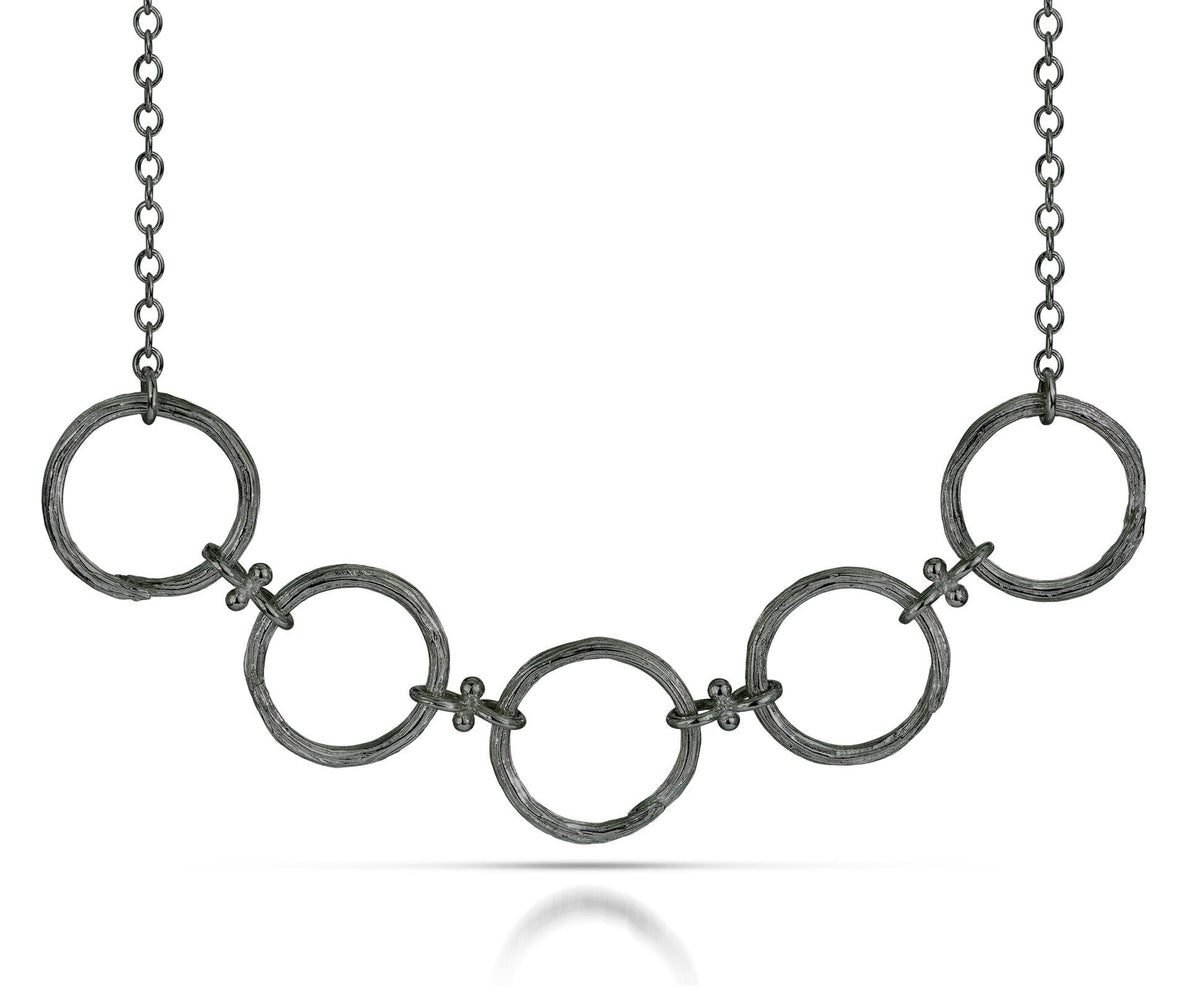 Oxidized Sterling Silver | Photo by Cole Rodger