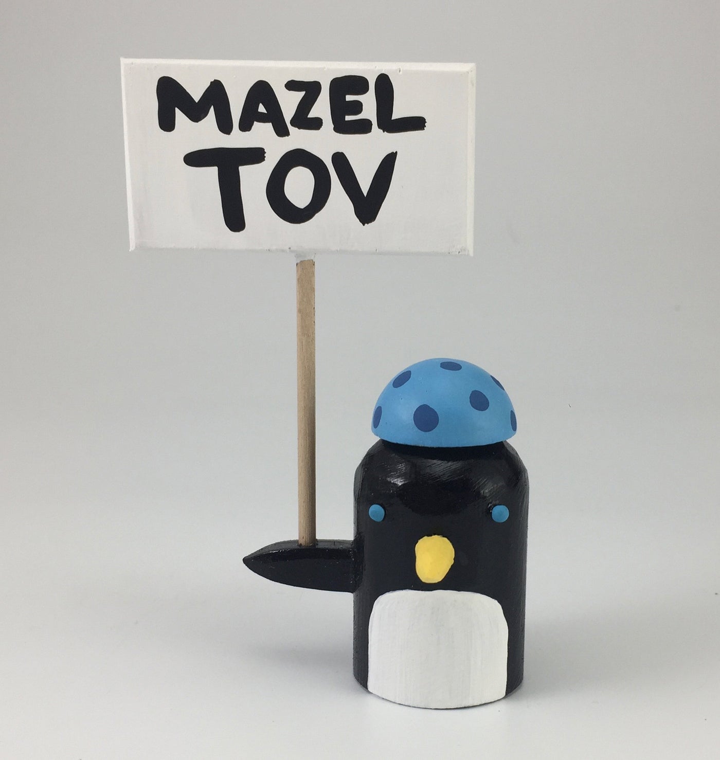 Picketing Yarmulke Penguins