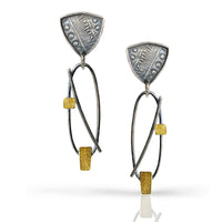 Inca Triangle Earring