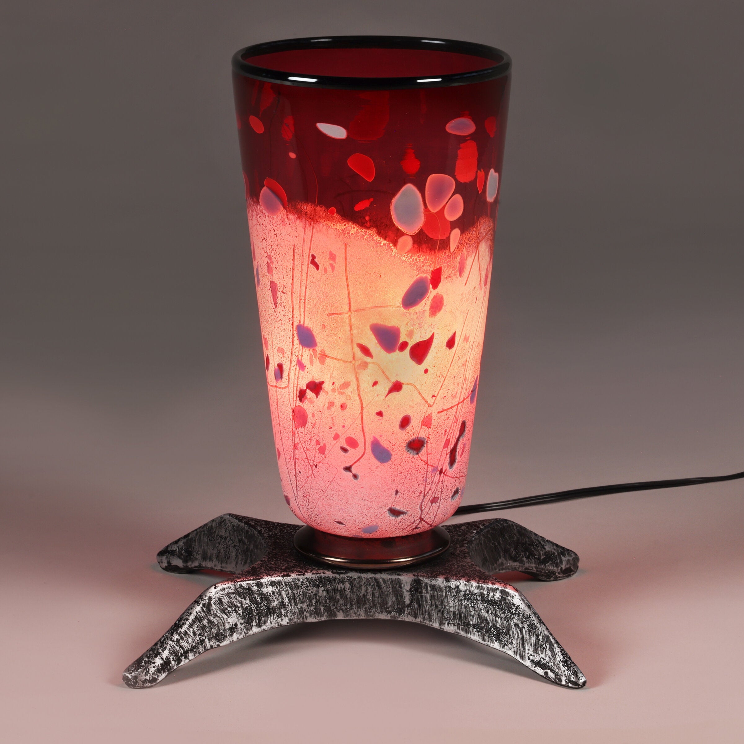 Imperial Ruby Renaissance Table Lamp