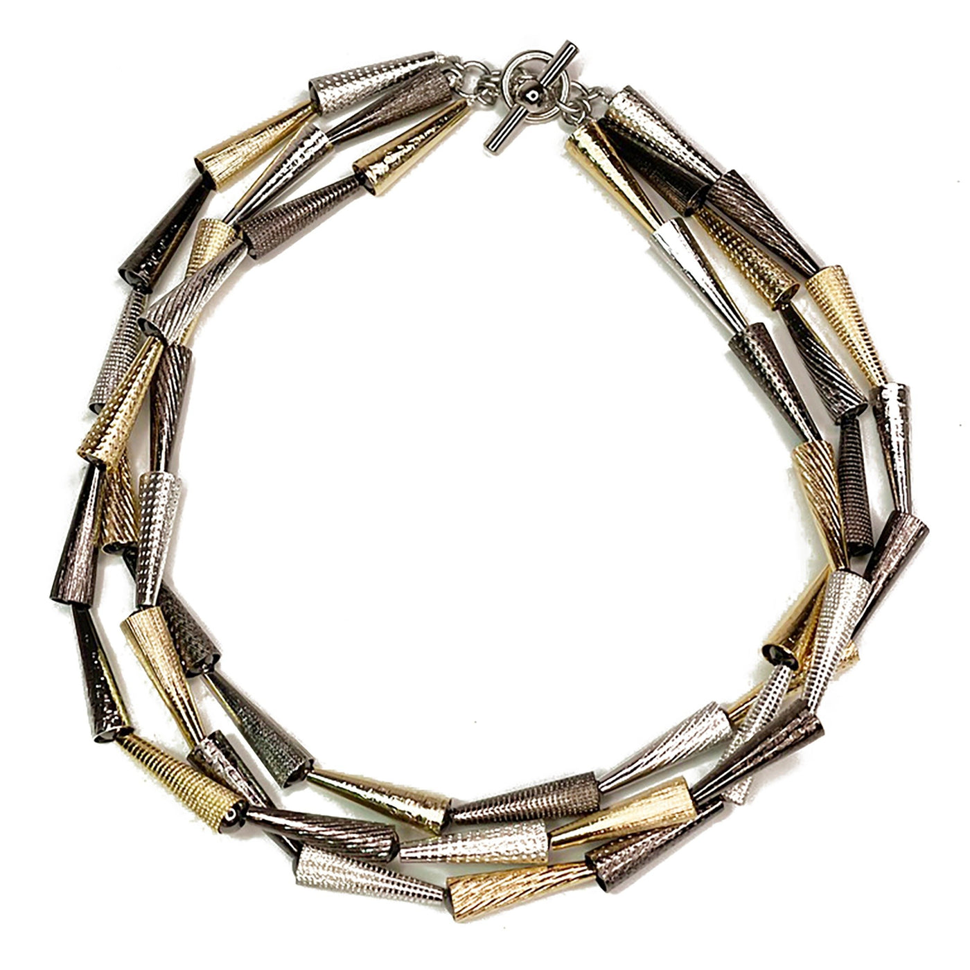 Gold/Rhodium/Black Nickel