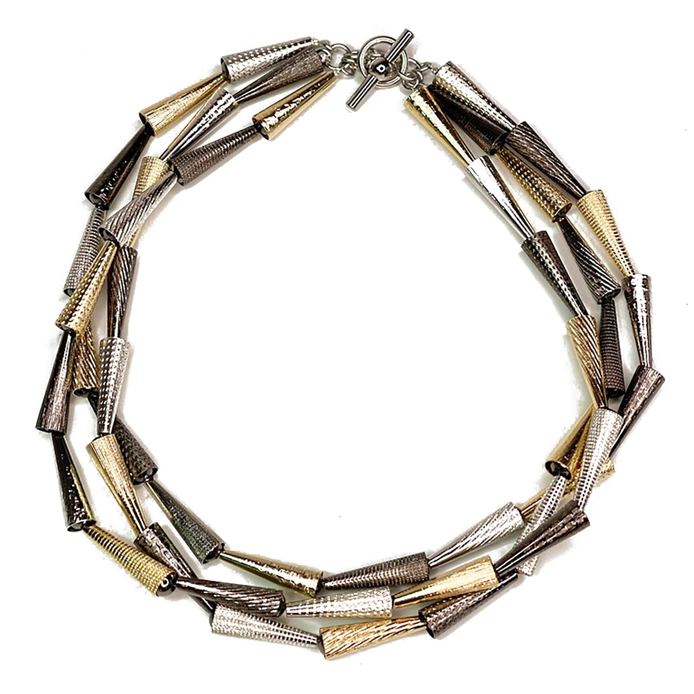 Gold/Rhodium/Black Nickel