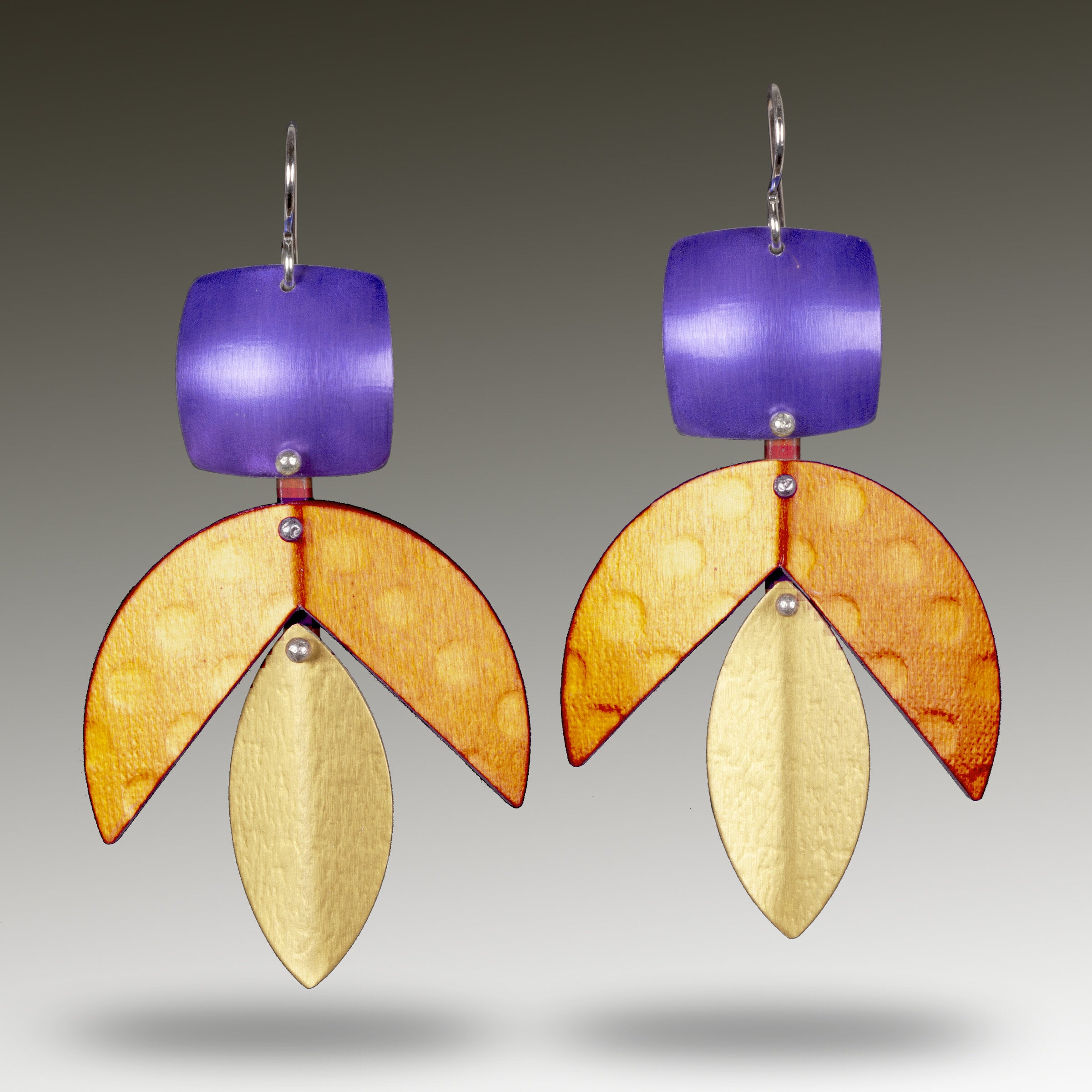 Purple, Orange & Gold