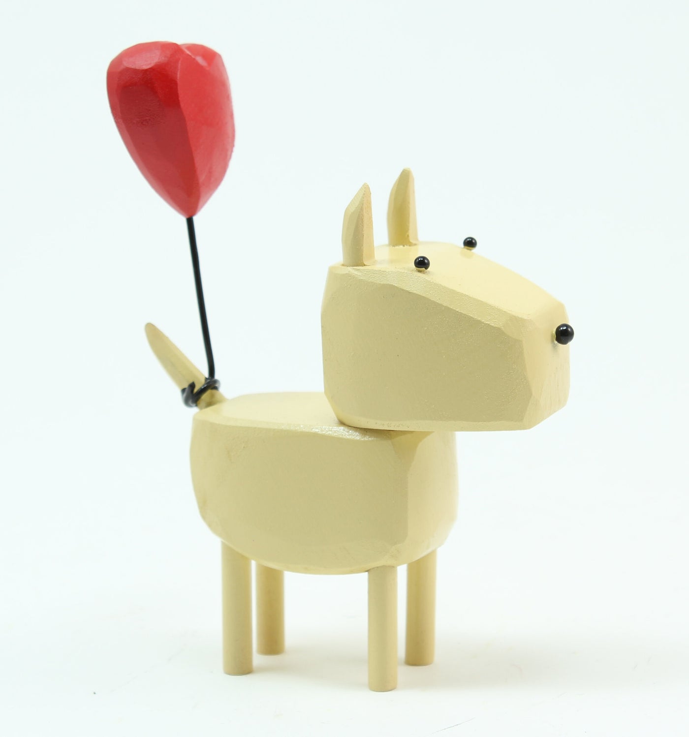 Scottie with Heart Balloon