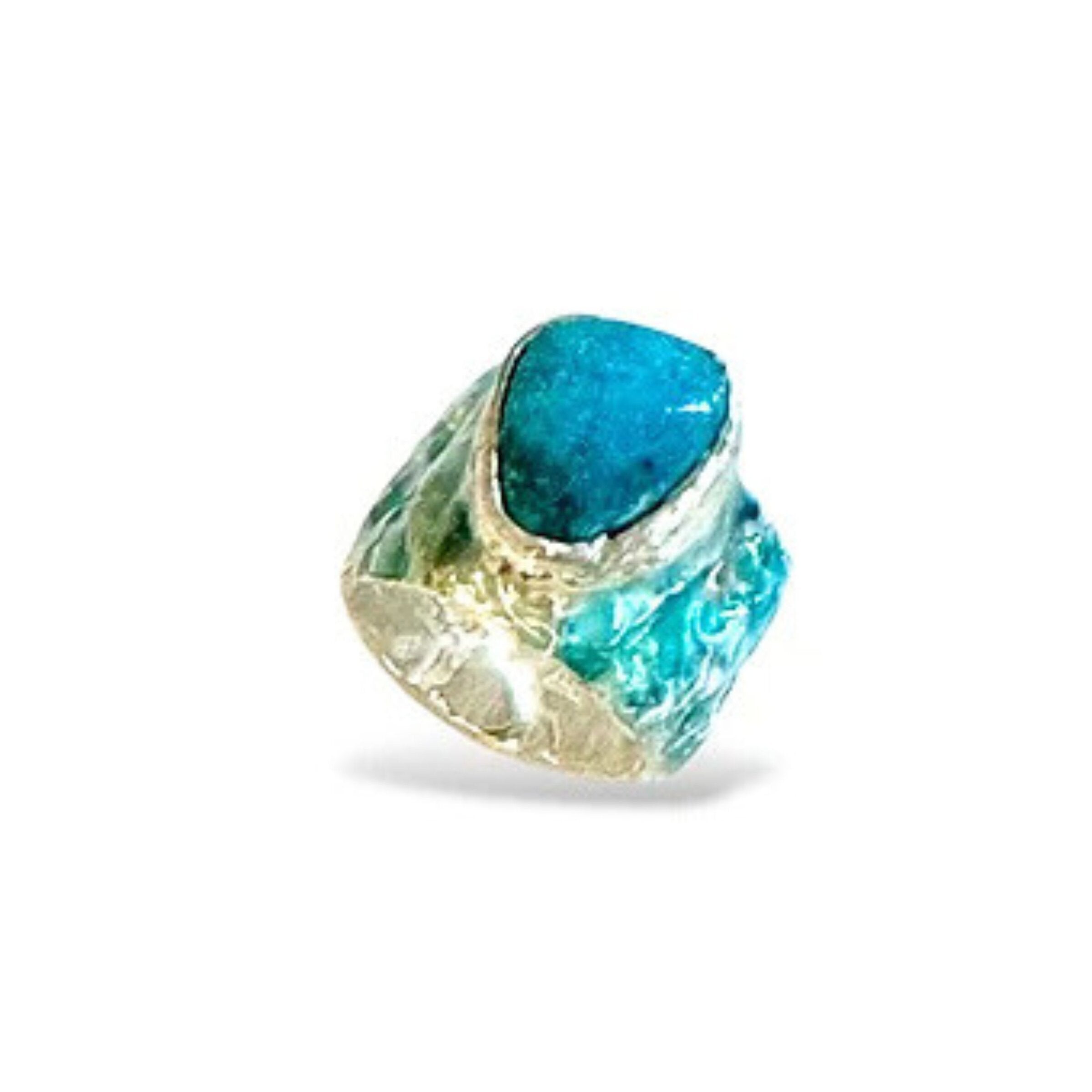 Turquoise Tide Pool Statement Ring