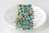 Saunter Series Bowl, Fern Green and Plum