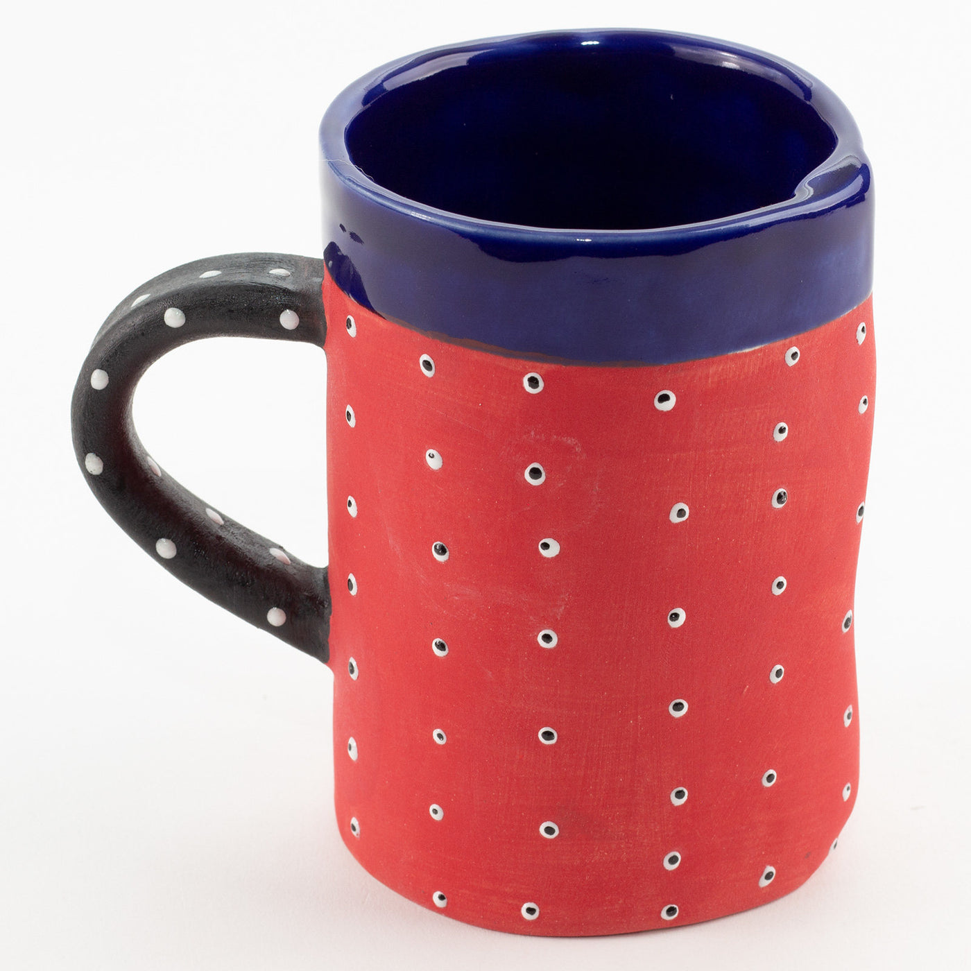 tall Velvet Red Mug