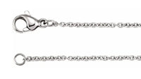 stainless steel chain and clasp