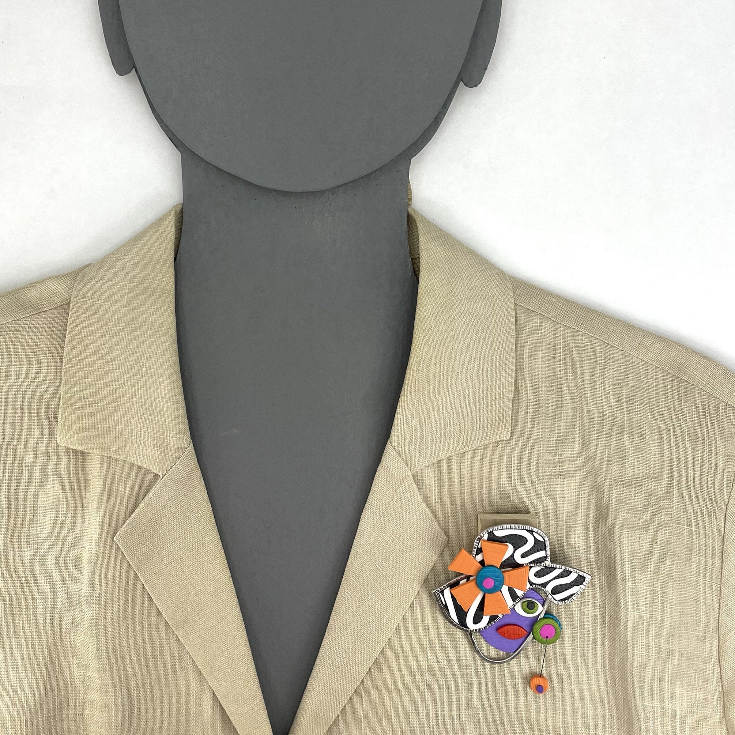 Women and Hats Pin No. 3