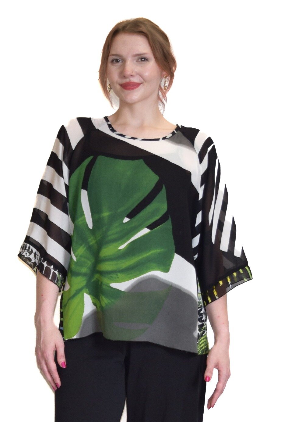 Black/White Monstera