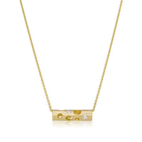 18K Yellow Gold with 18K Yellow Gold Chain