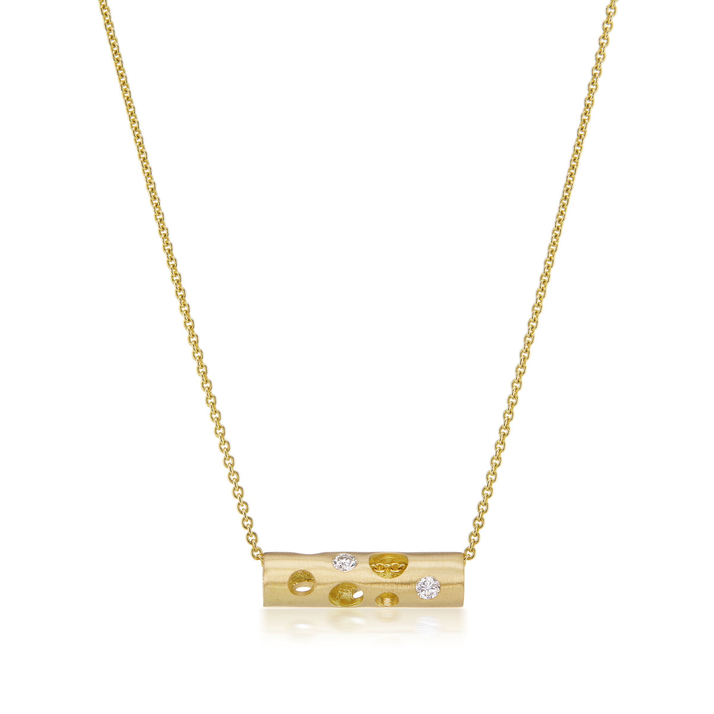 18K Yellow Gold with 18K Yellow Gold Chain