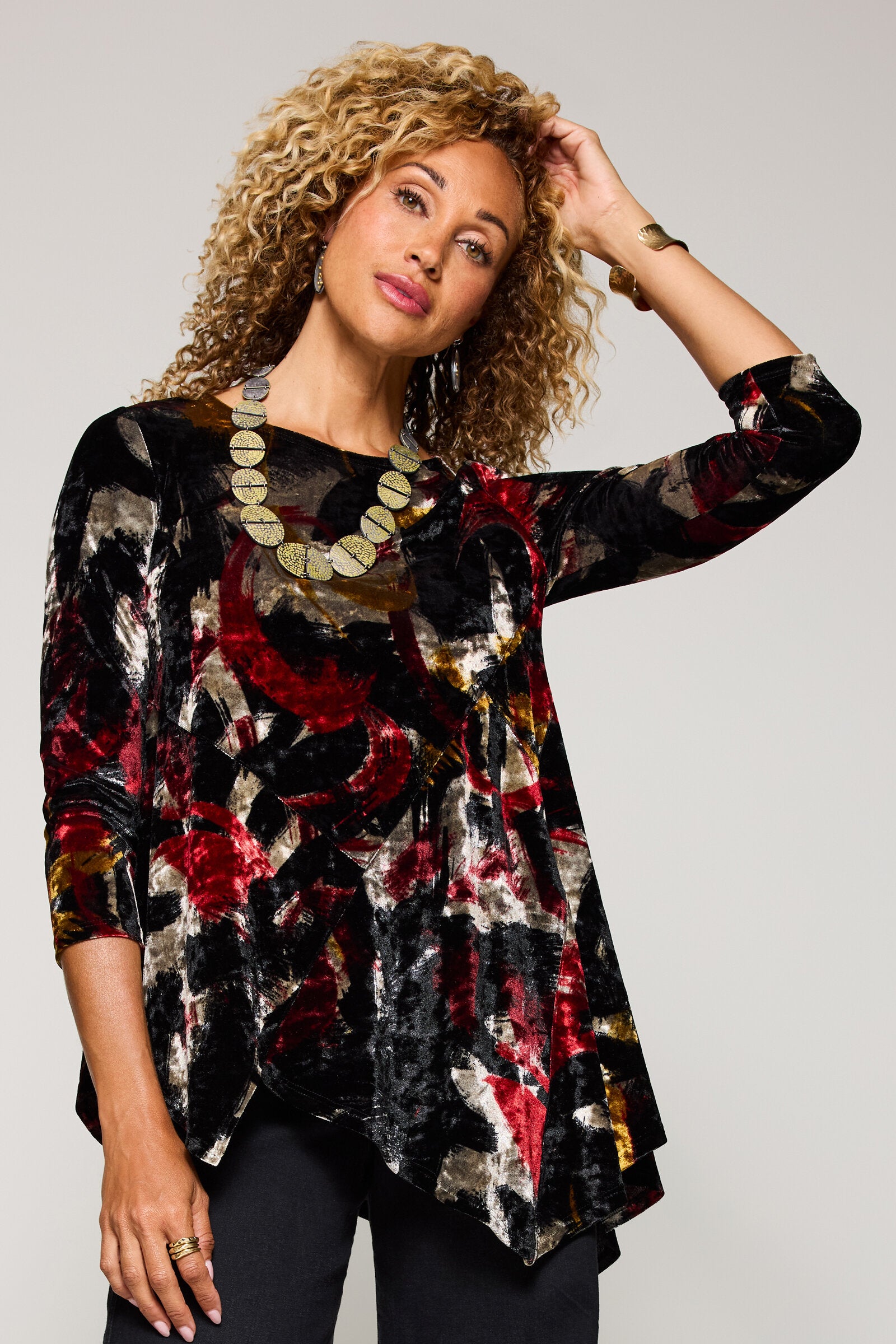 Velvet Mariella Tunic · Artful Home
