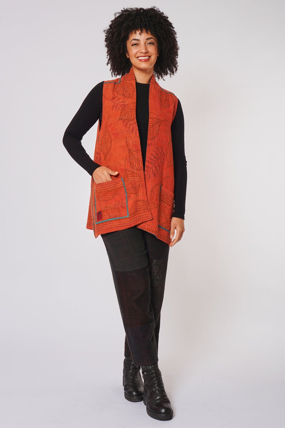 Short Kimono Vest #3