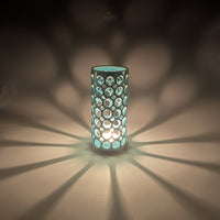 Lacy Cylinder in Turquoise
