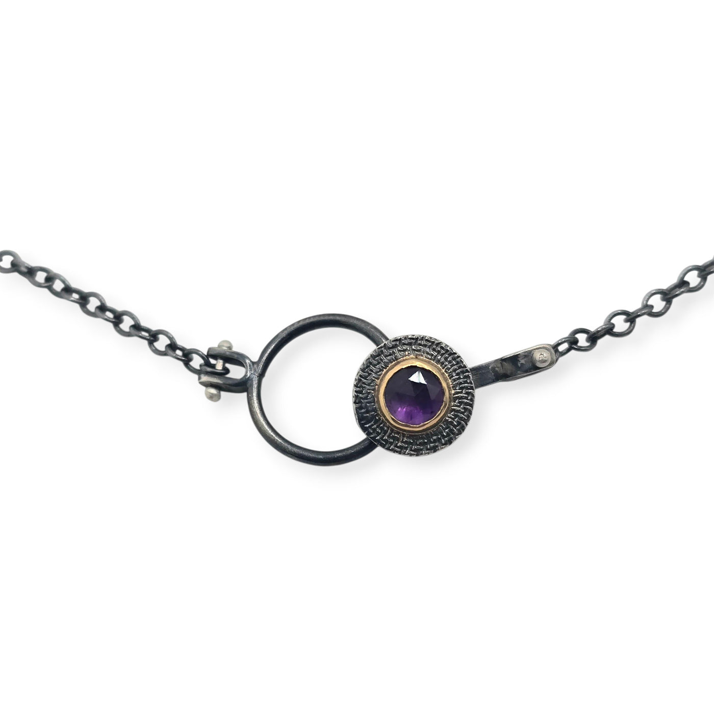 Purple Burst Necklace
