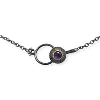 Purple Burst Necklace