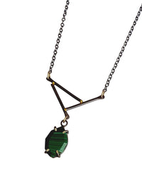 Malachite Constellation Necklace