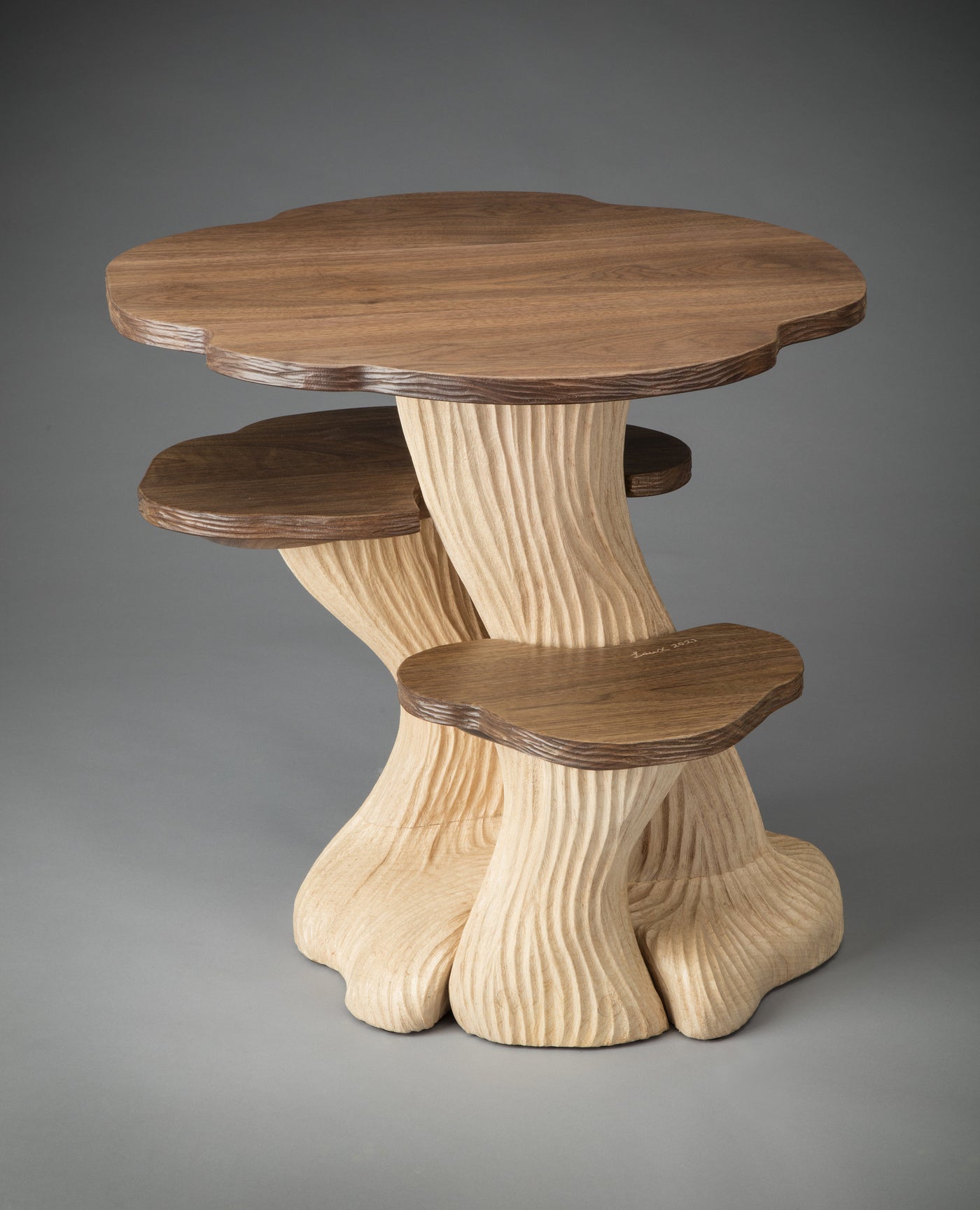 Three Tier Side Table