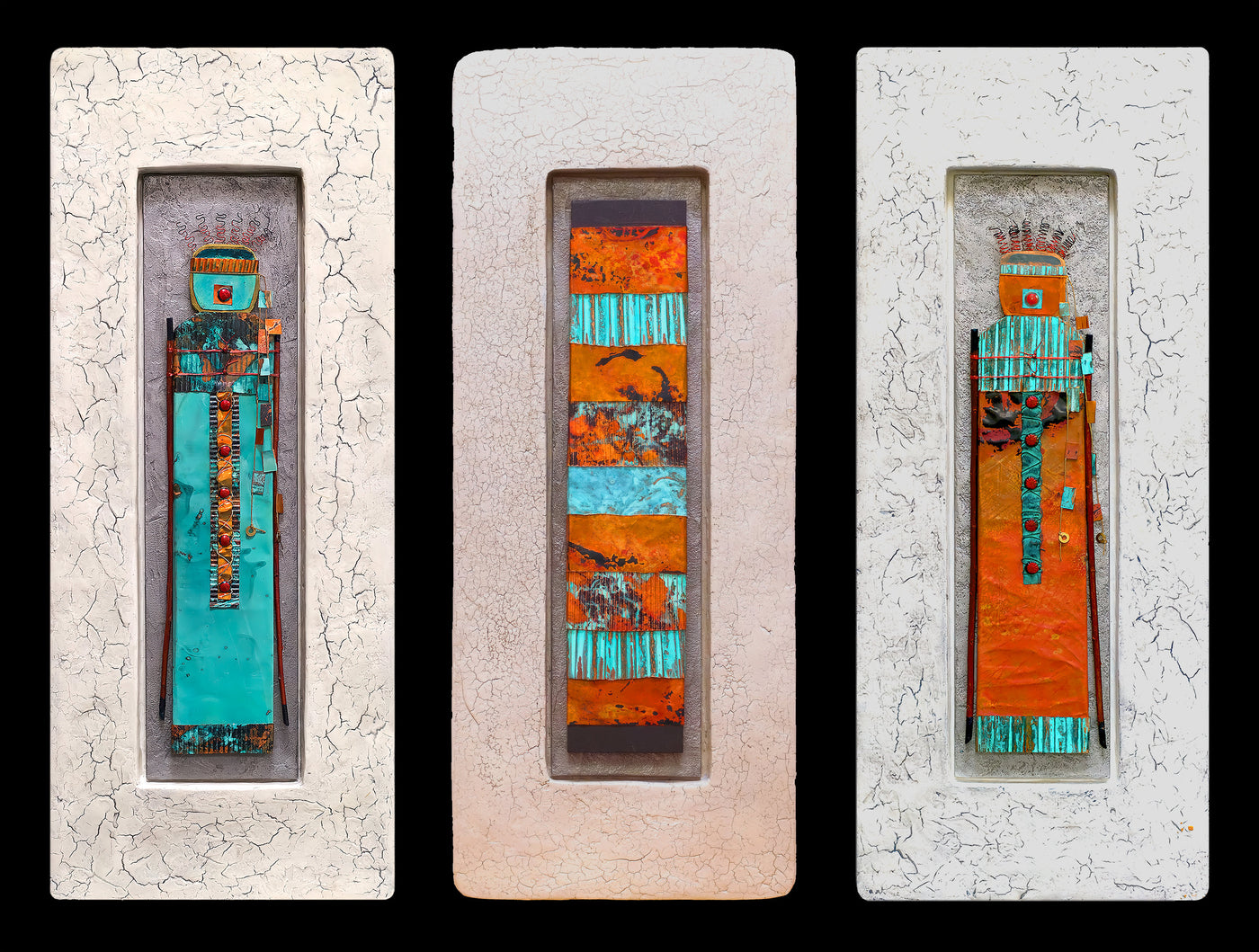 Opening Stone Guardian Triptych