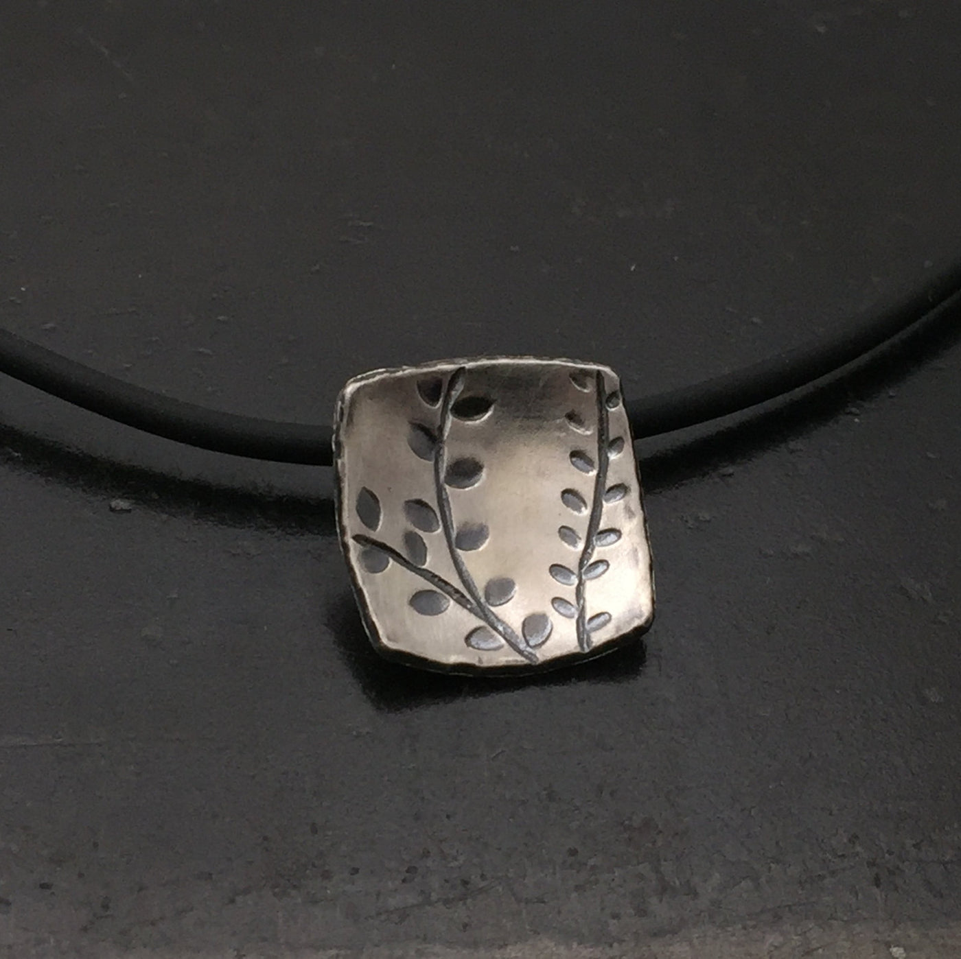 Echoes Small Square Pendant