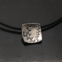 Echoes Small Square Pendant