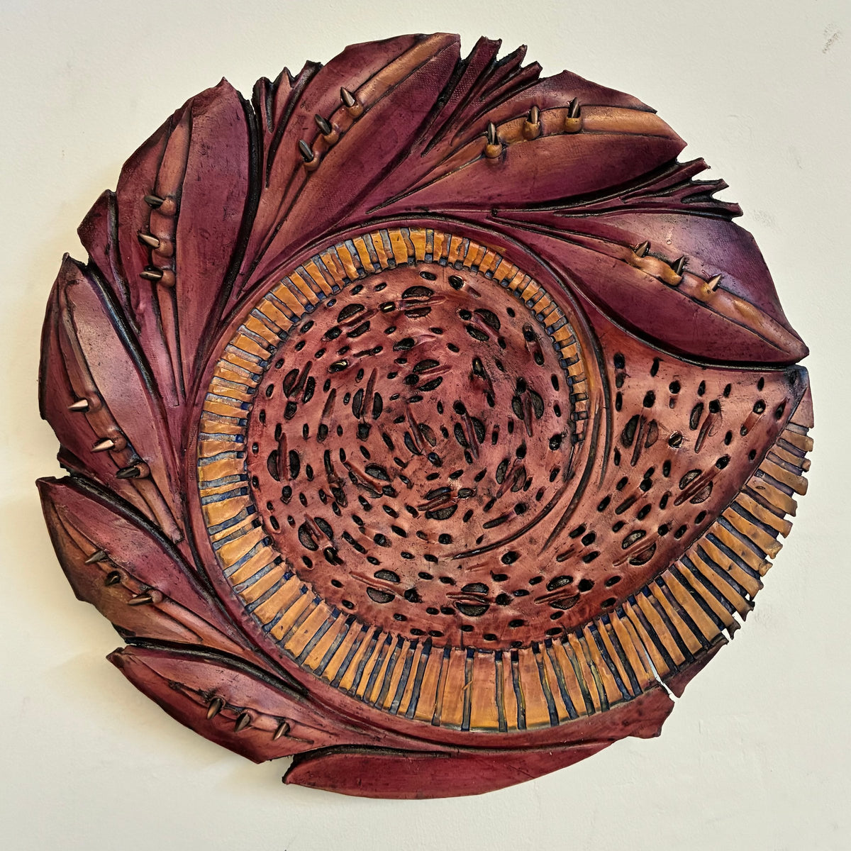 Pomegranate Spiral Celestial Landscape