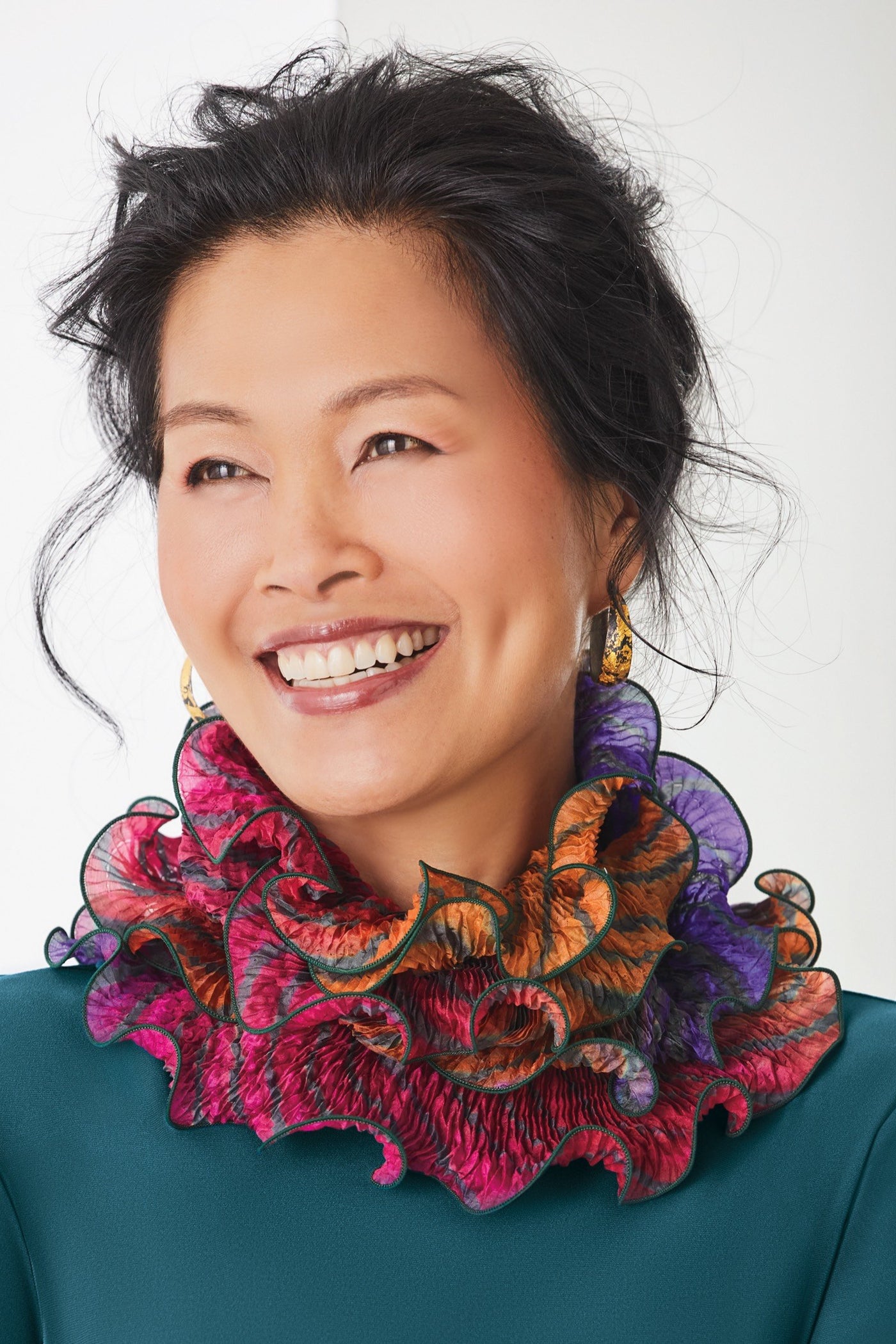 Infinity Scarf in Purples & Reds