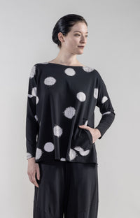 Black Scratch Print