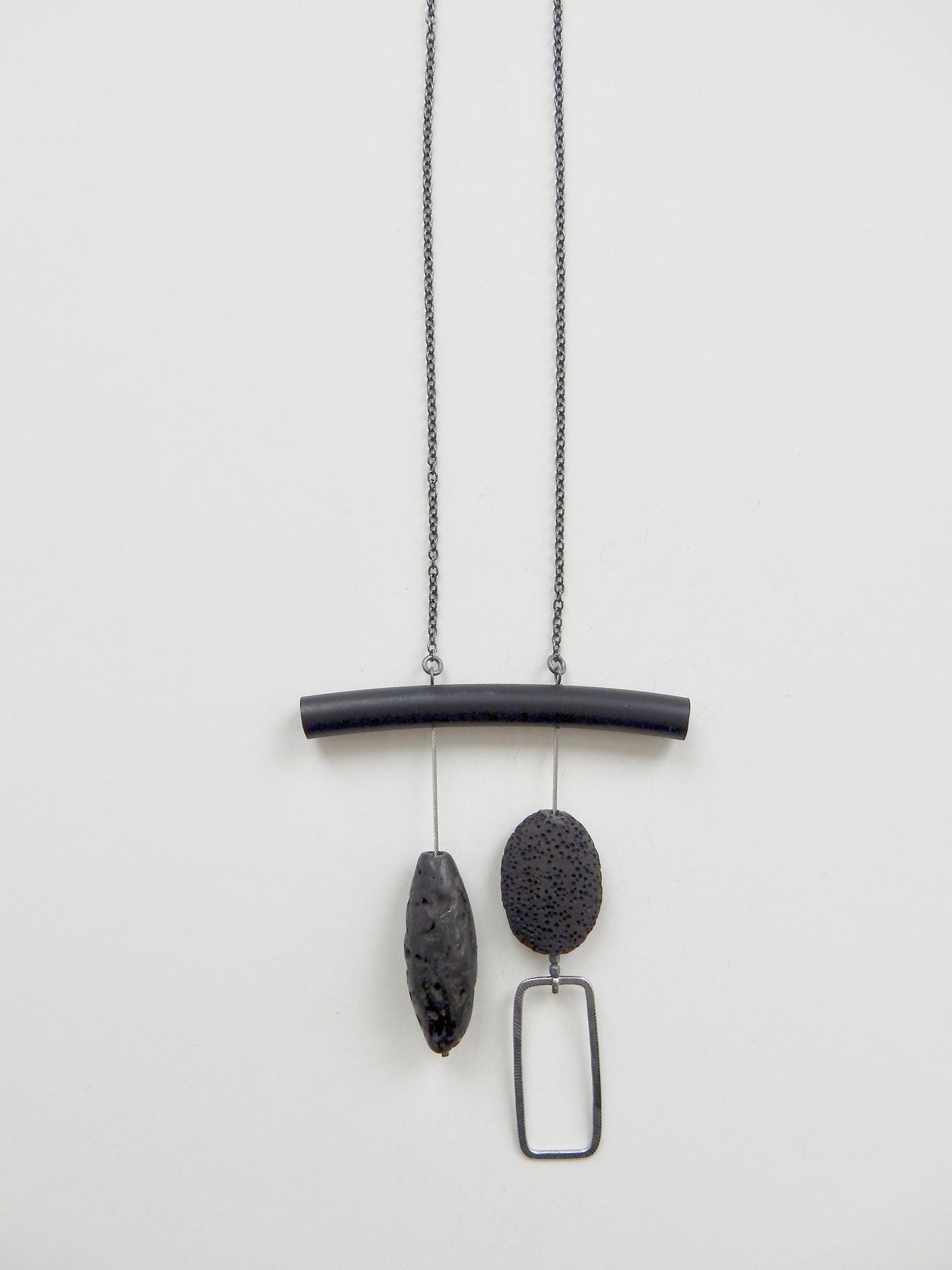 Lava and Blackstone Necklace