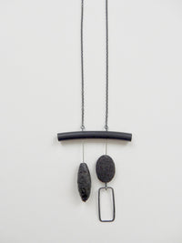 Lava and Blackstone Necklace