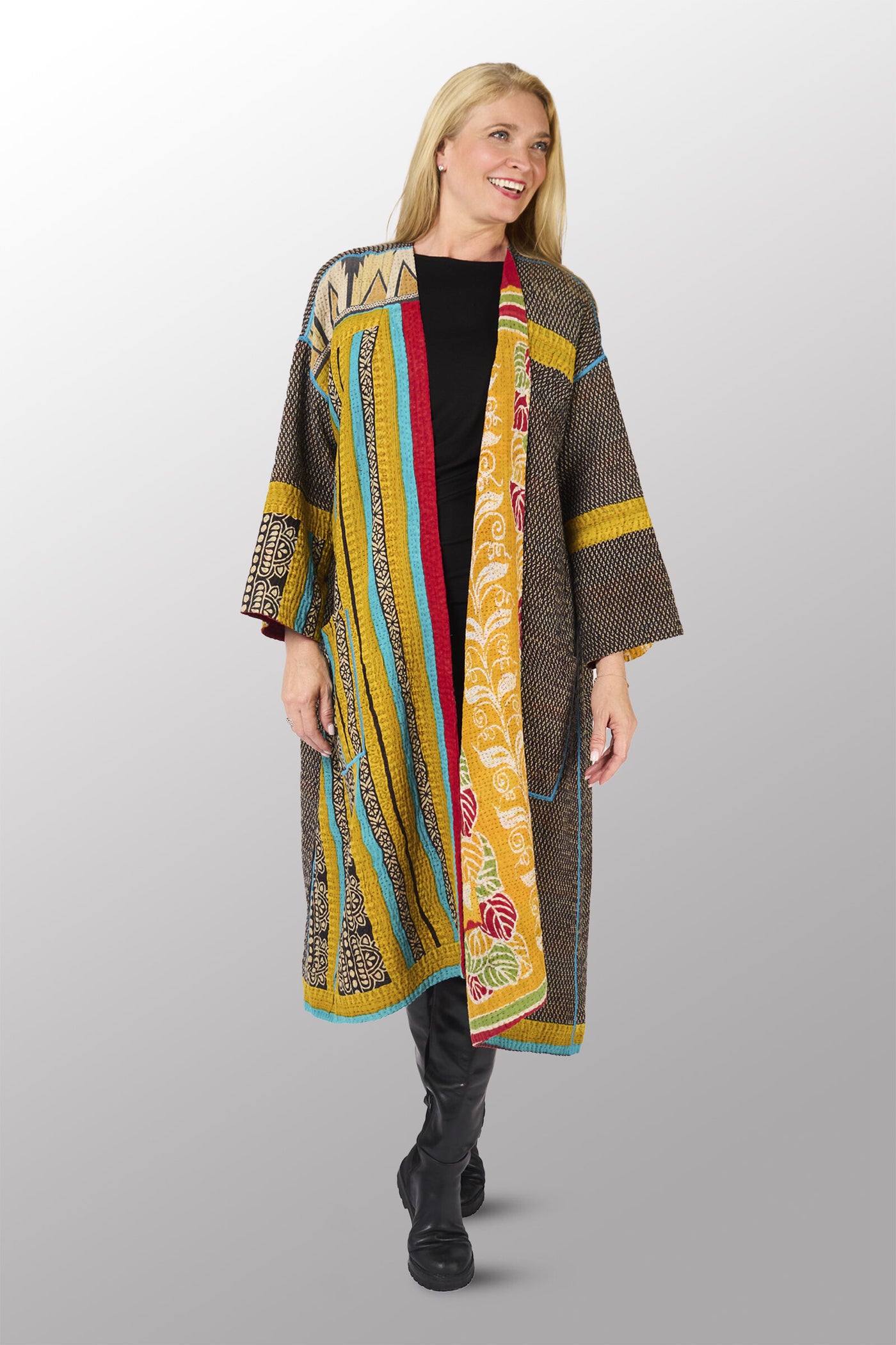 Cotton Kantha Duster MMTS HL25