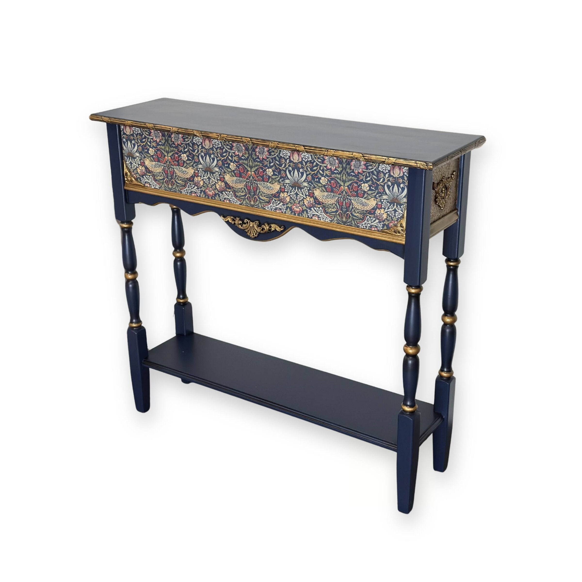 Midnight Aviary Console Table