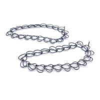 Splayed Link Arch Earrings